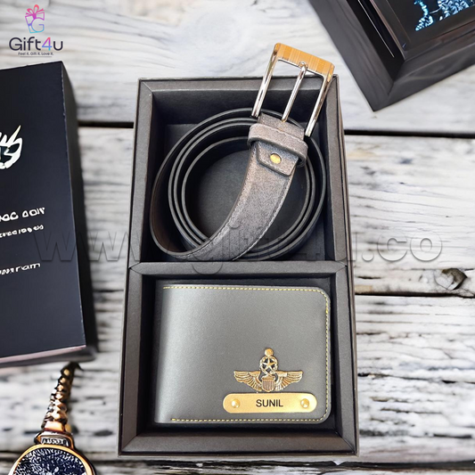 M18G4U Prestige Belt & Wallet Gift Set