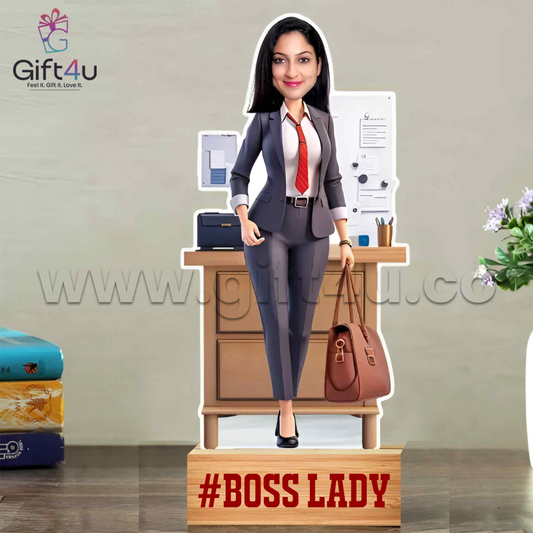 G4U PC4 Boss Lady Vibes – Personalized Caricature Standee