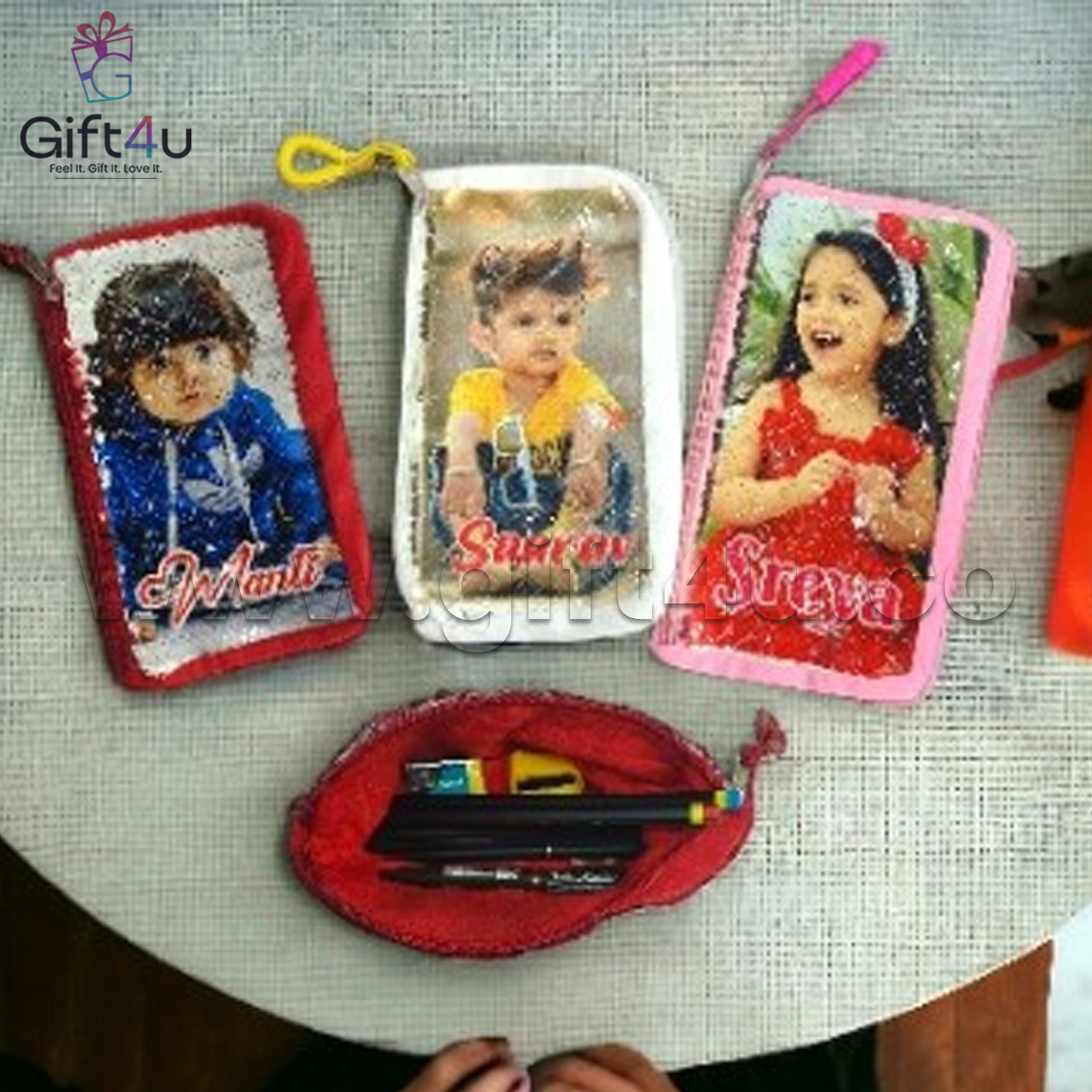 G4U SP1	GlimmerPix Custom Sequin Pouch