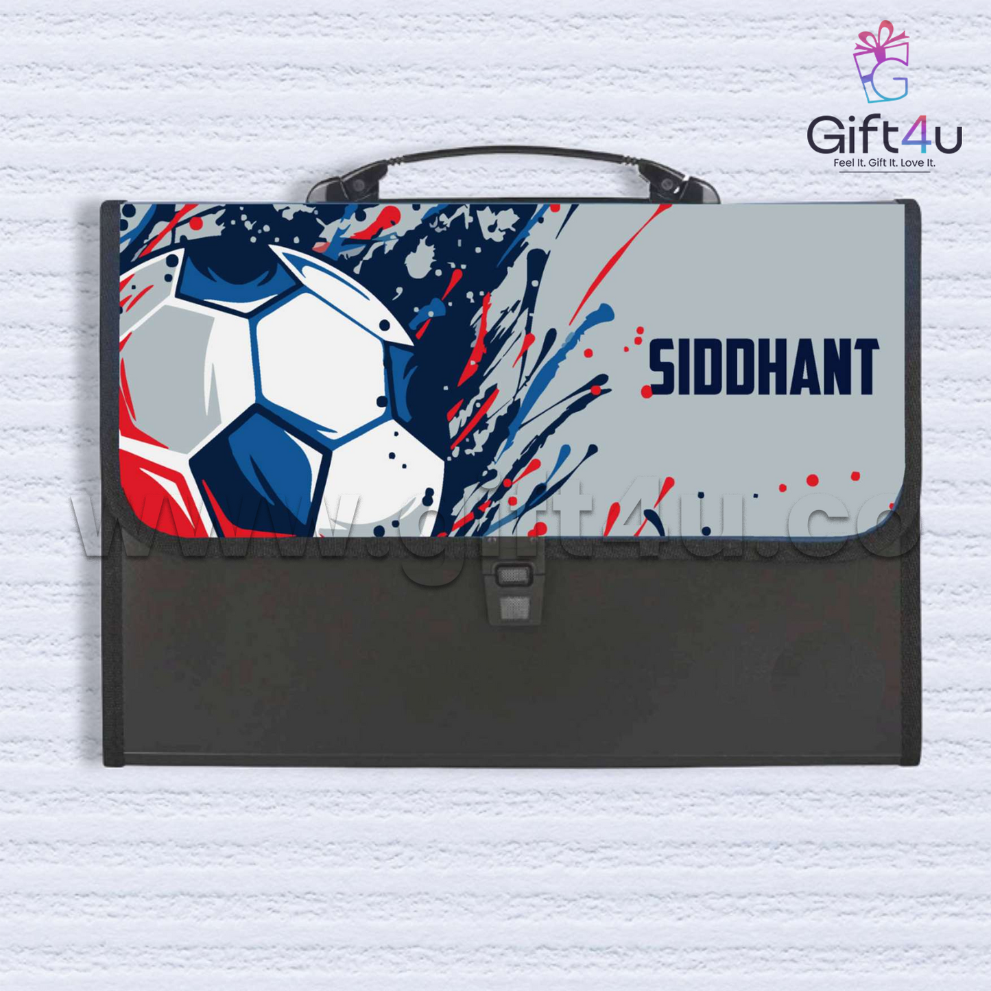 G4U FD2 Personalized Document Folder for Kids