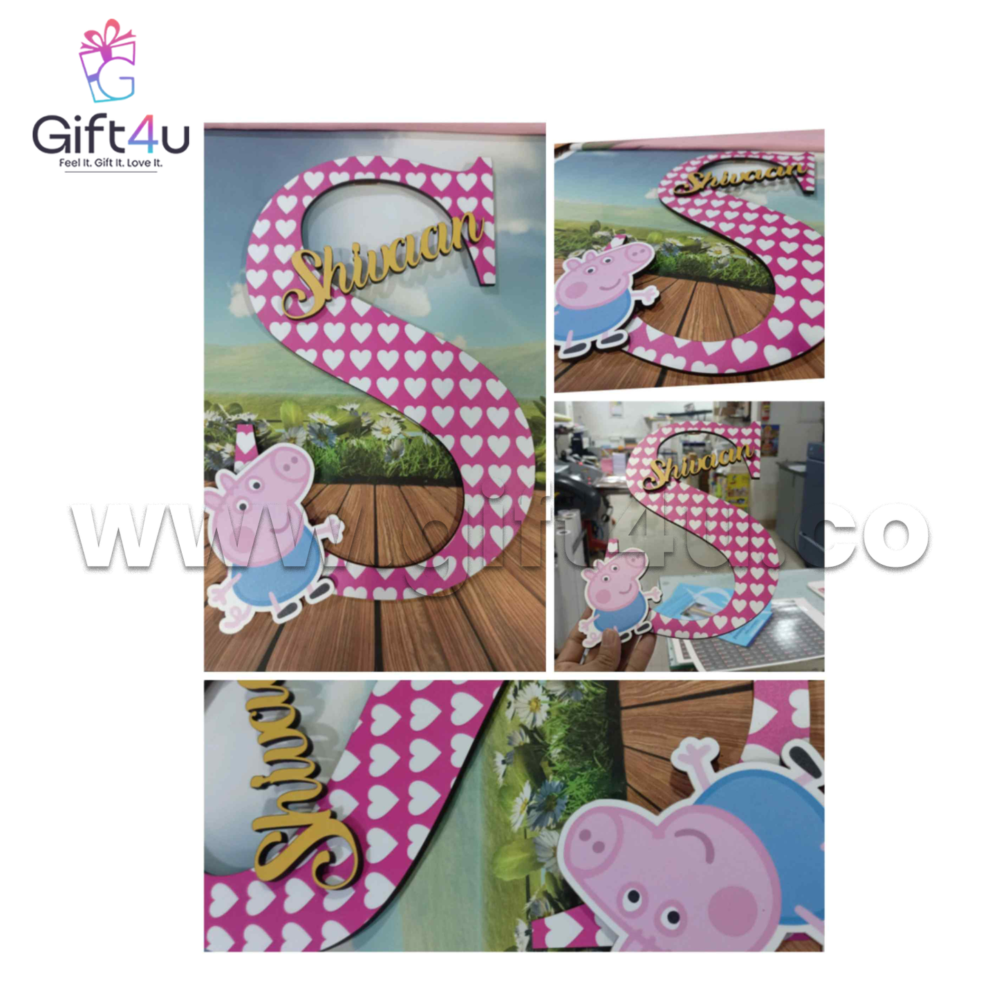 G4U NP13 Custom MDF Name Plate – Where Dreams Begin