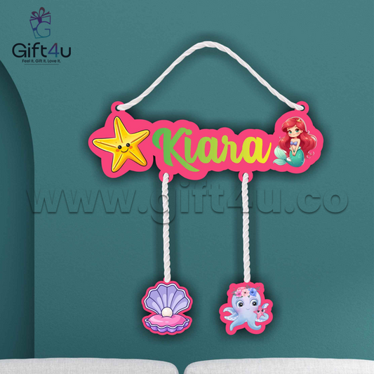 G4U NP14 Under-the-Sea MDF Name Plate – Personalized & Playful