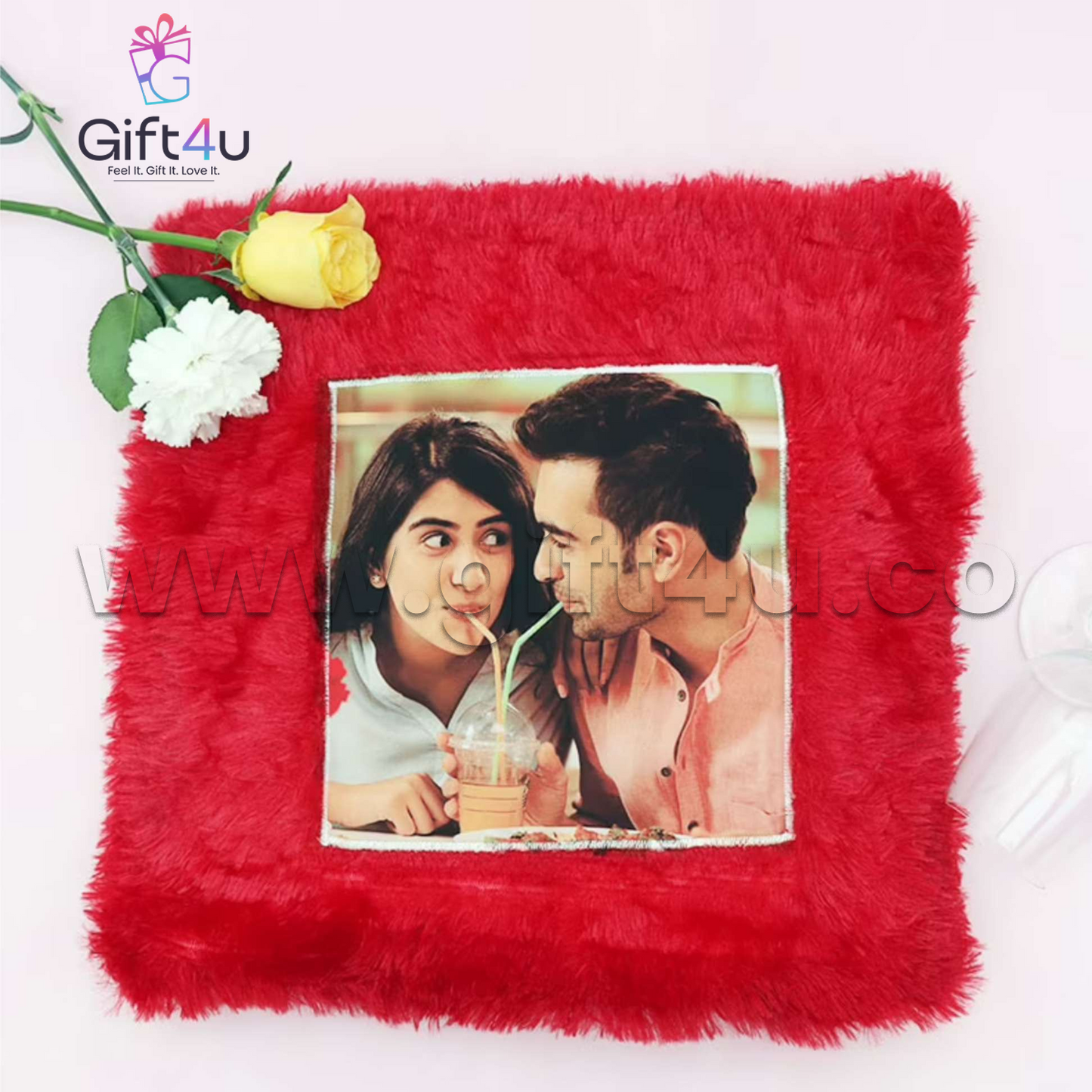 G4U PL4 CozyMoments Photo Pillow