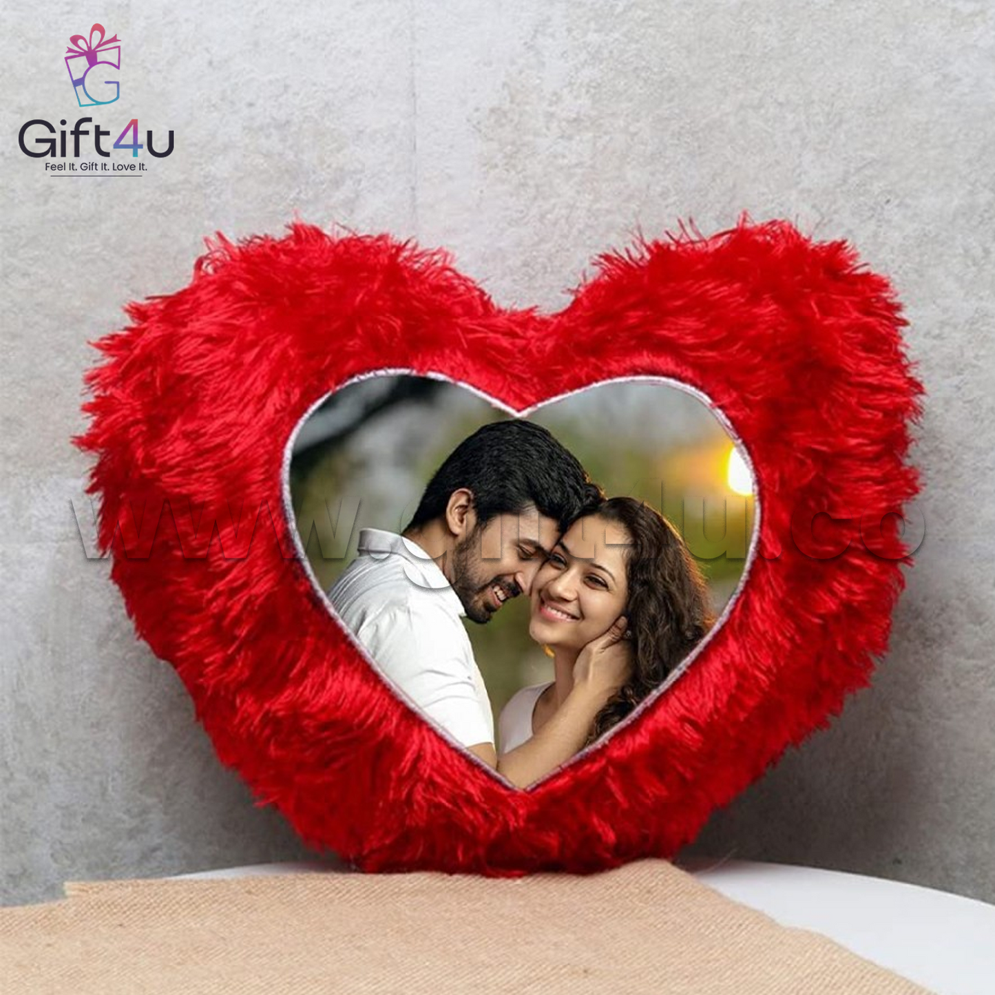 G4U PL5 Heartfelt Memories Custom Photo Pillow