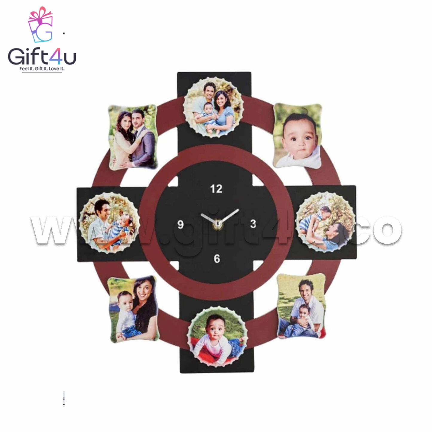 FR27 G4U Timeless Memories – Personalized Photo Wall Clock