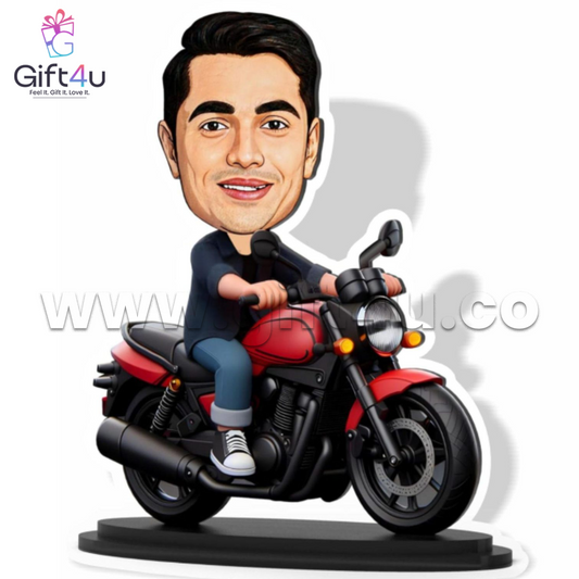 G4U PC8 Ride Your Style – Personalized Rider Caricature on Bike