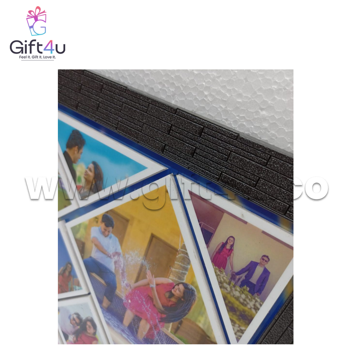 G4U FR10 LoveLines 11 – Elegant Collage Frame