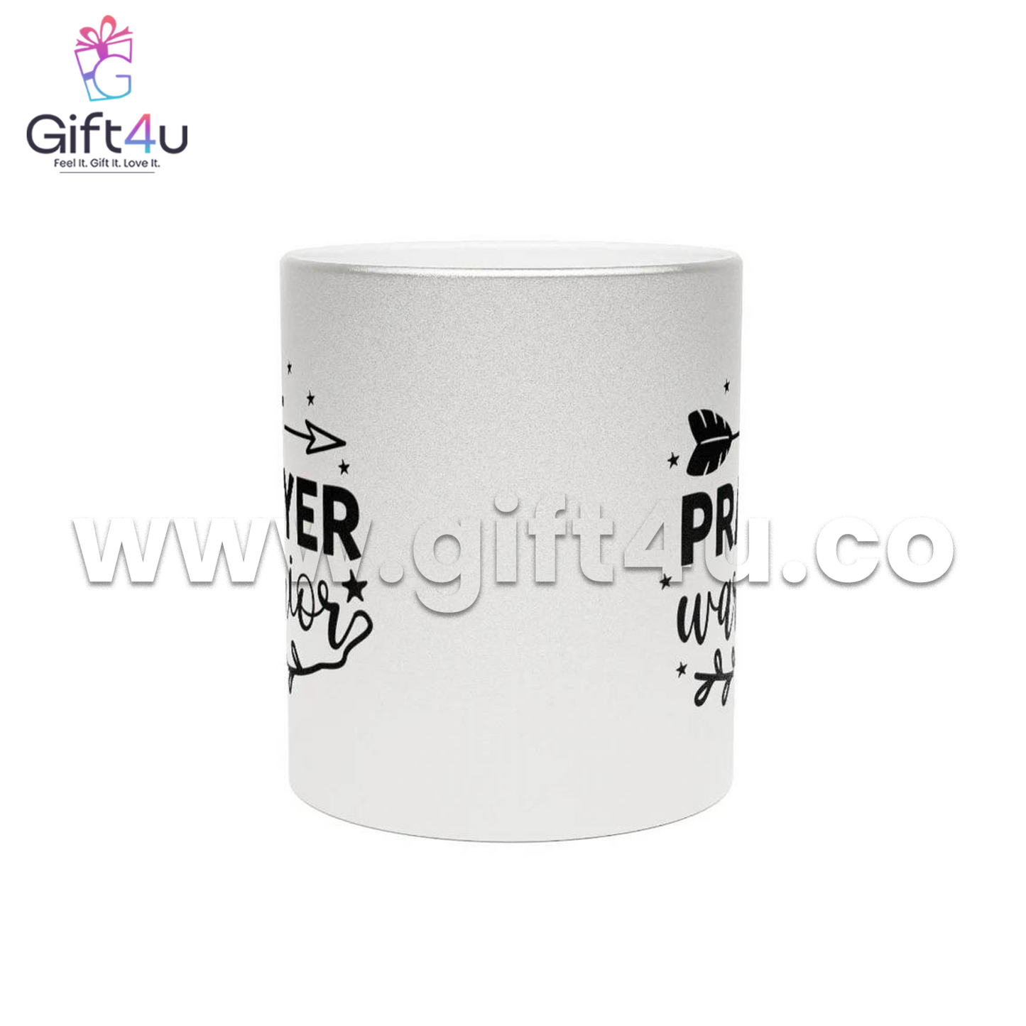 G4U M6 ShineBright Silver Mug