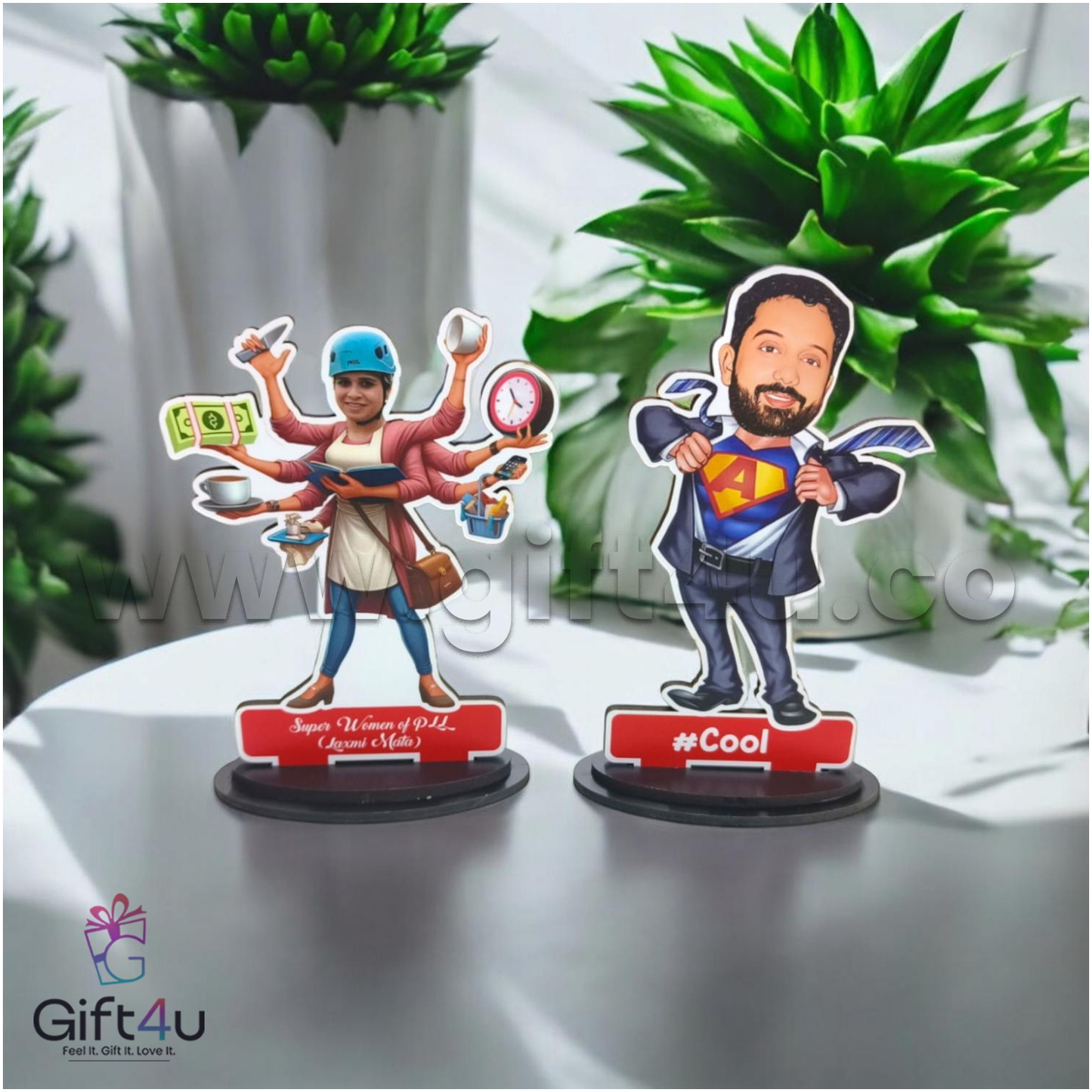 G4U PC1 Mini Marvels Personalized Caricature Standee