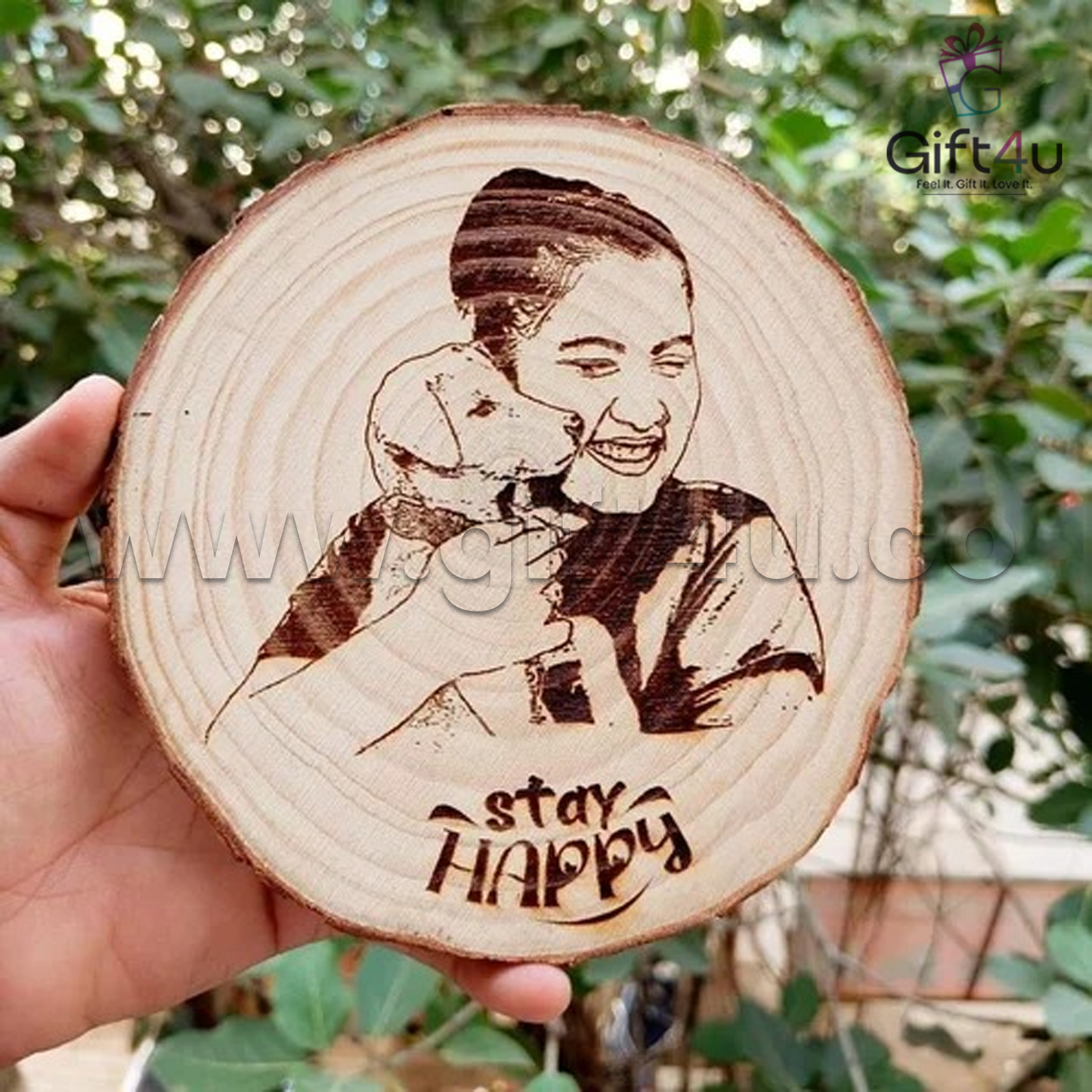 Rustic Glow Portrait Slice