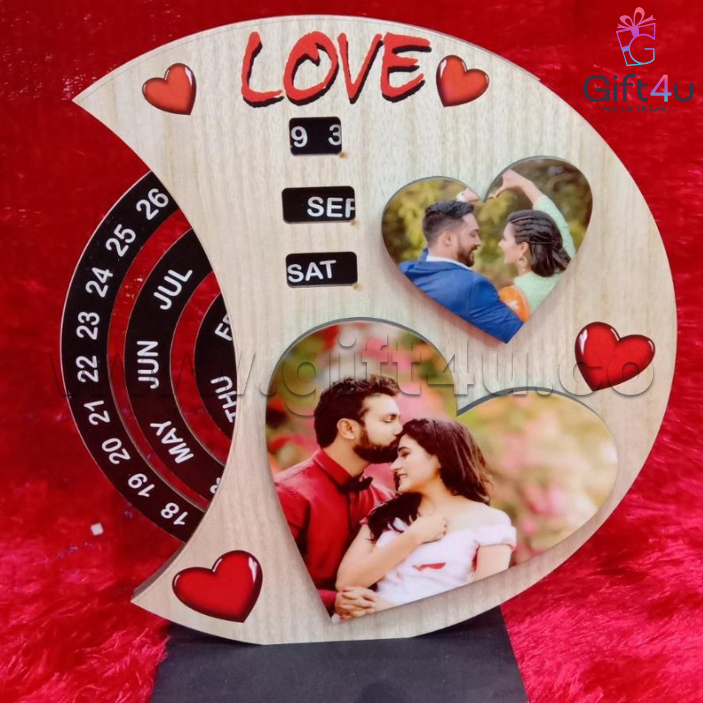 CA4 G4U TimelessFrame – Wooden Lifetime Calendar
