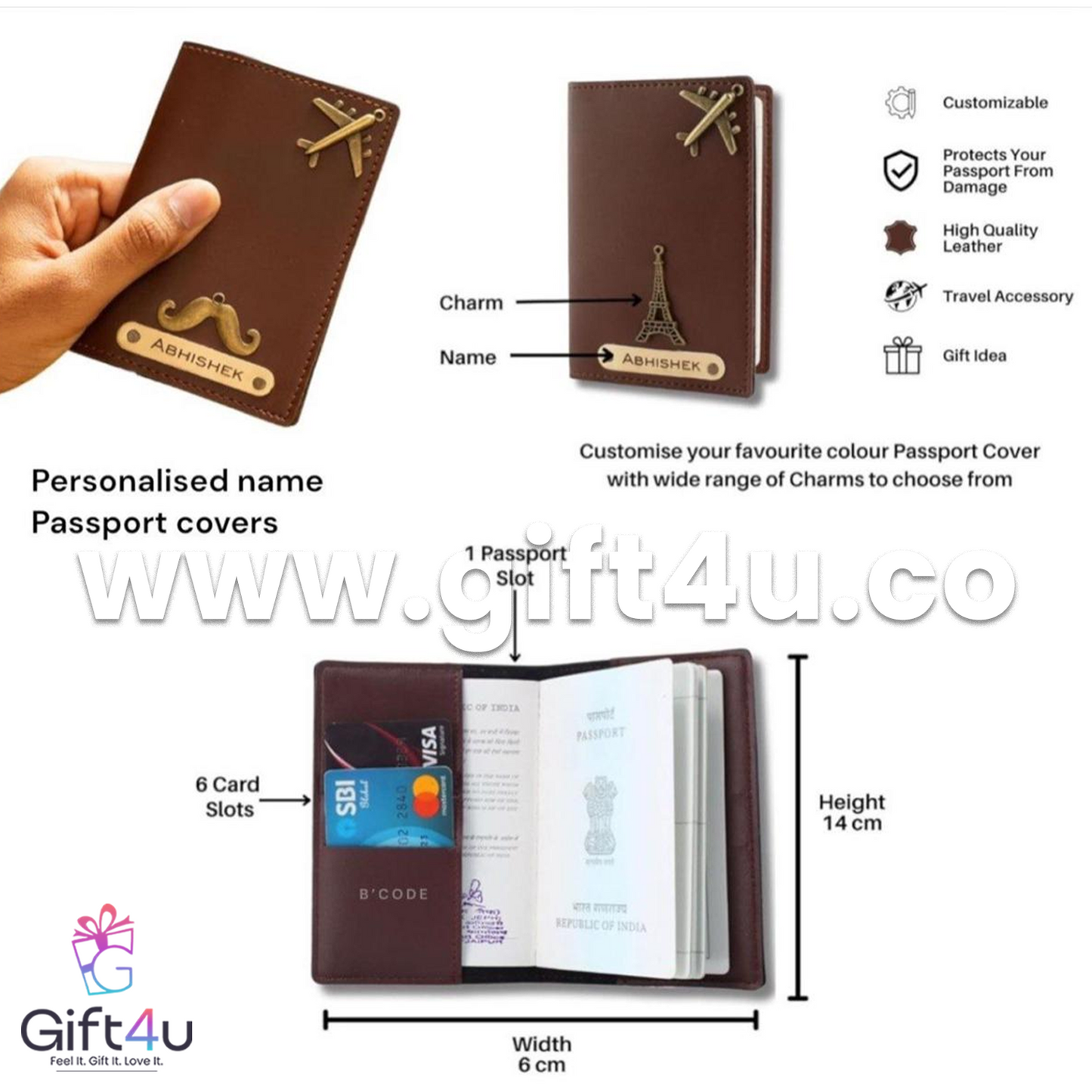 RC11 G4U Tag My Trip – Personalized Passport Covers