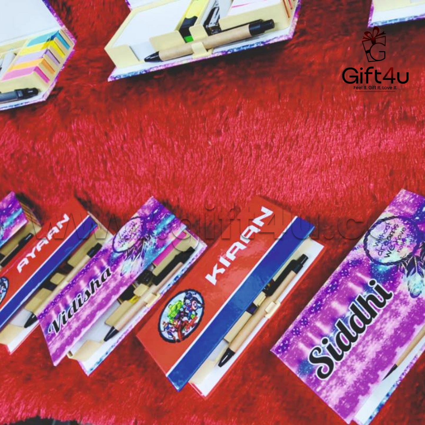 G4U DO1 Personalised Desk Organizer Set