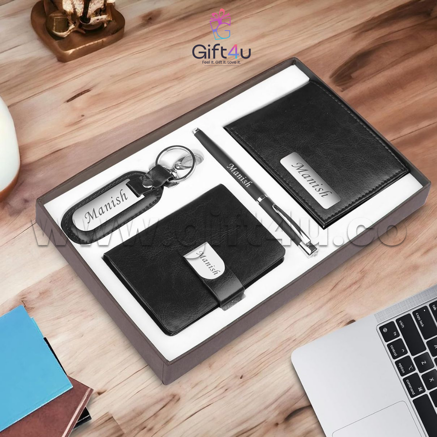 G4U GS22 GentEdge Personalized Leather Set