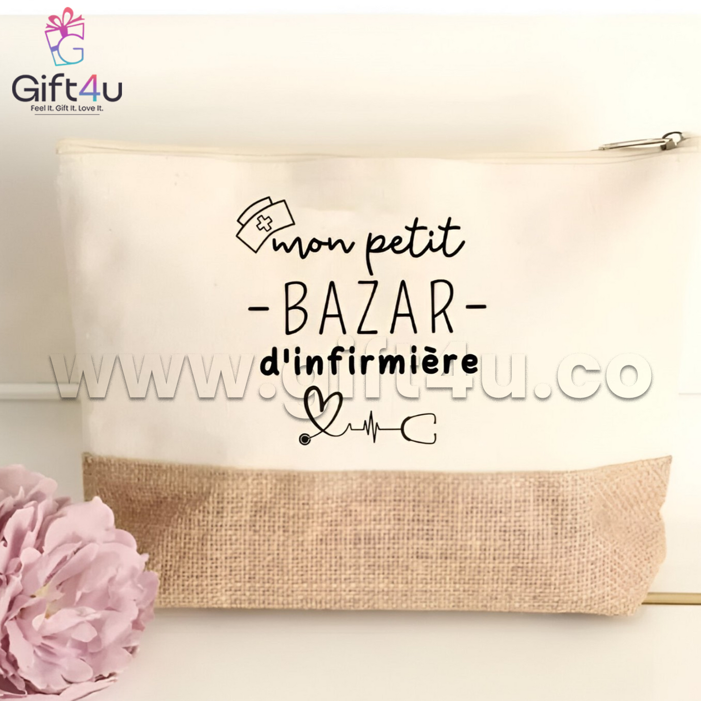 G4U SP5 EcoGlow Custom Jute Pouch