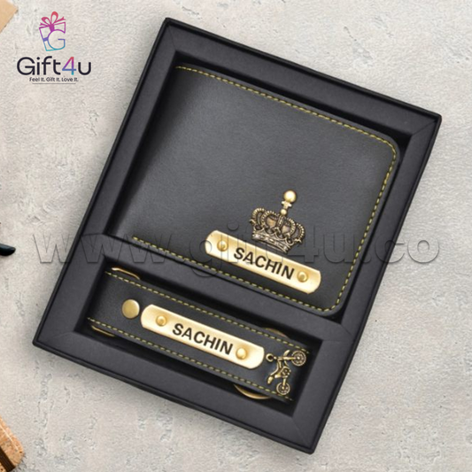 M14G4U Signature Combo – Custom Wallet & Keychain Gift Set