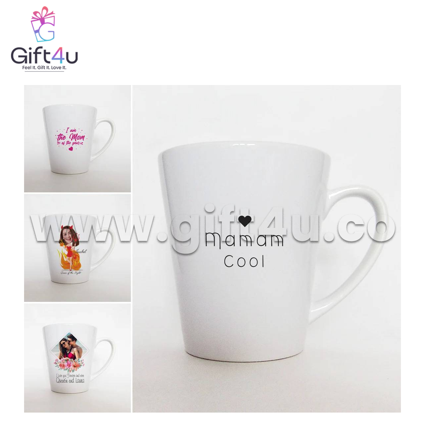 G4U M7 LoveCone Couple Mug