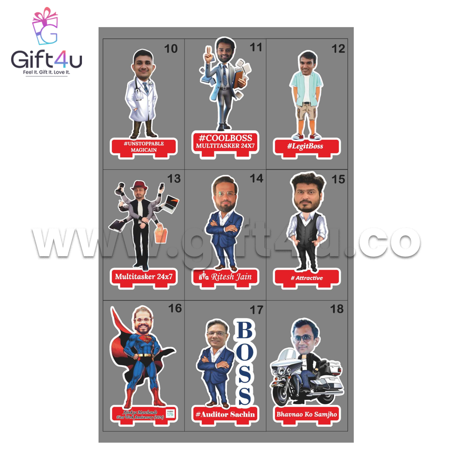 G4U CD1 Doctor Caricature – #UnstoppableMagician Edition
