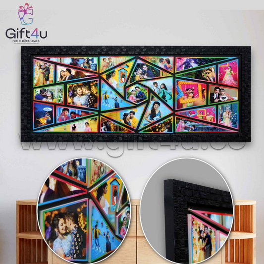 G4U FR14 Vibrance Rhoto Rainbow Collage Frame