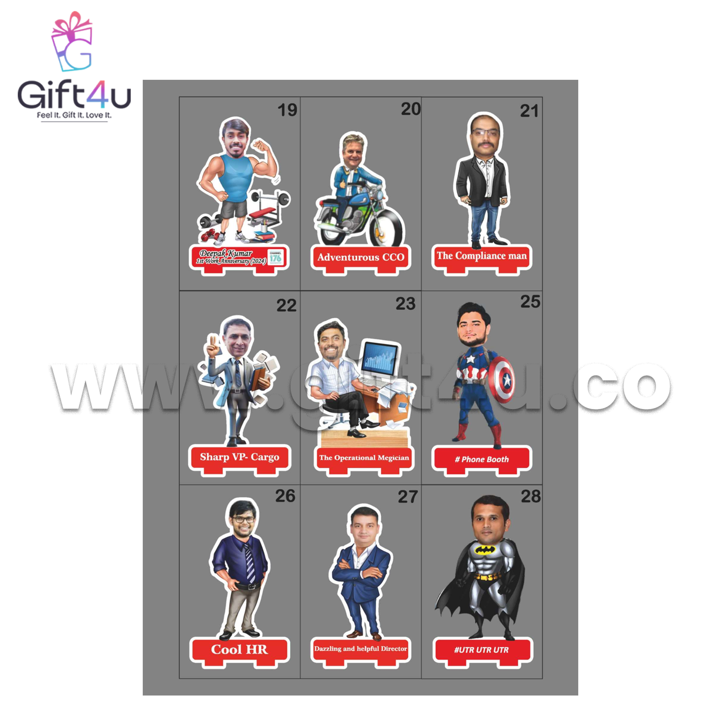 G4U CD1 Doctor Caricature – #UnstoppableMagician Edition