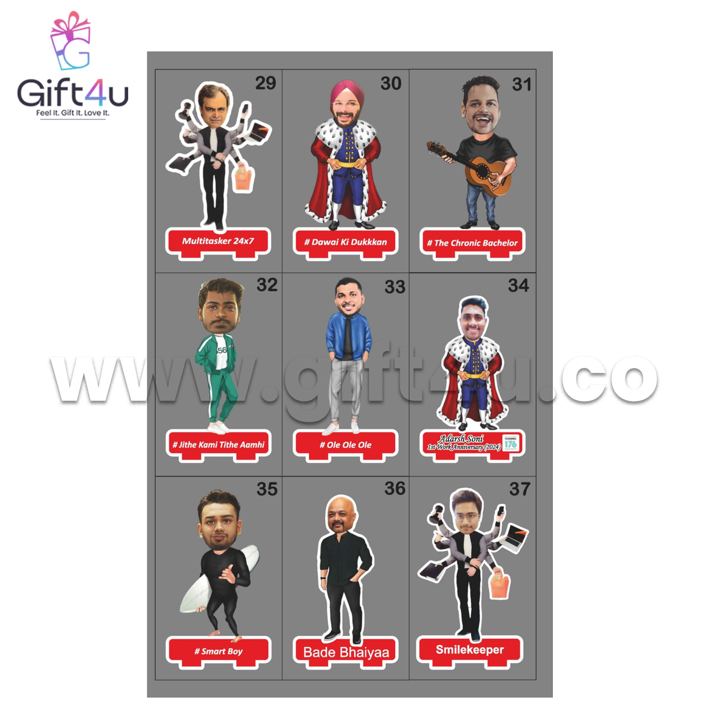 G4U CD1 Doctor Caricature – #UnstoppableMagician Edition