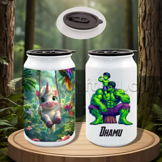 B13-G4U ToonSip Can Bottle - Your Cartoon. Your Name. Your Sip