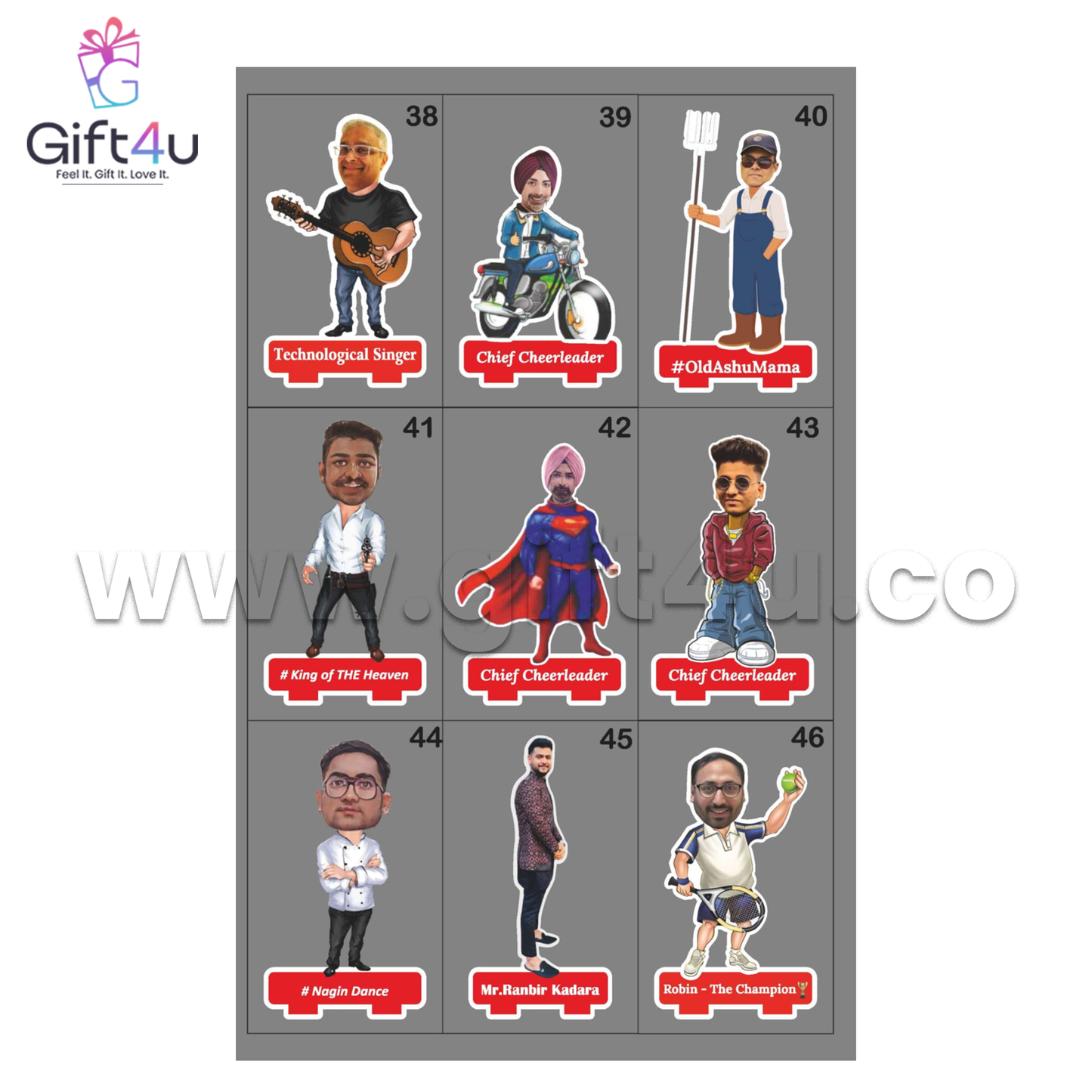 G4U CD1 Doctor Caricature – #UnstoppableMagician Edition