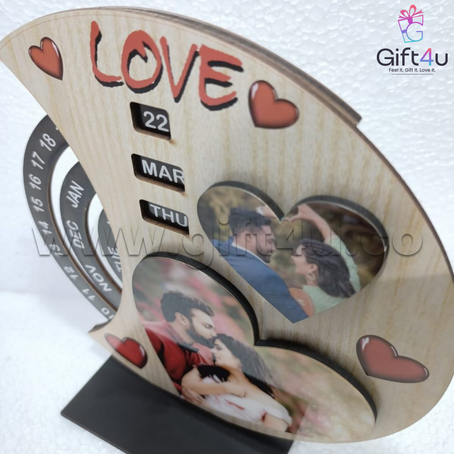 CA4 G4U TimelessFrame – Wooden Lifetime Calendar