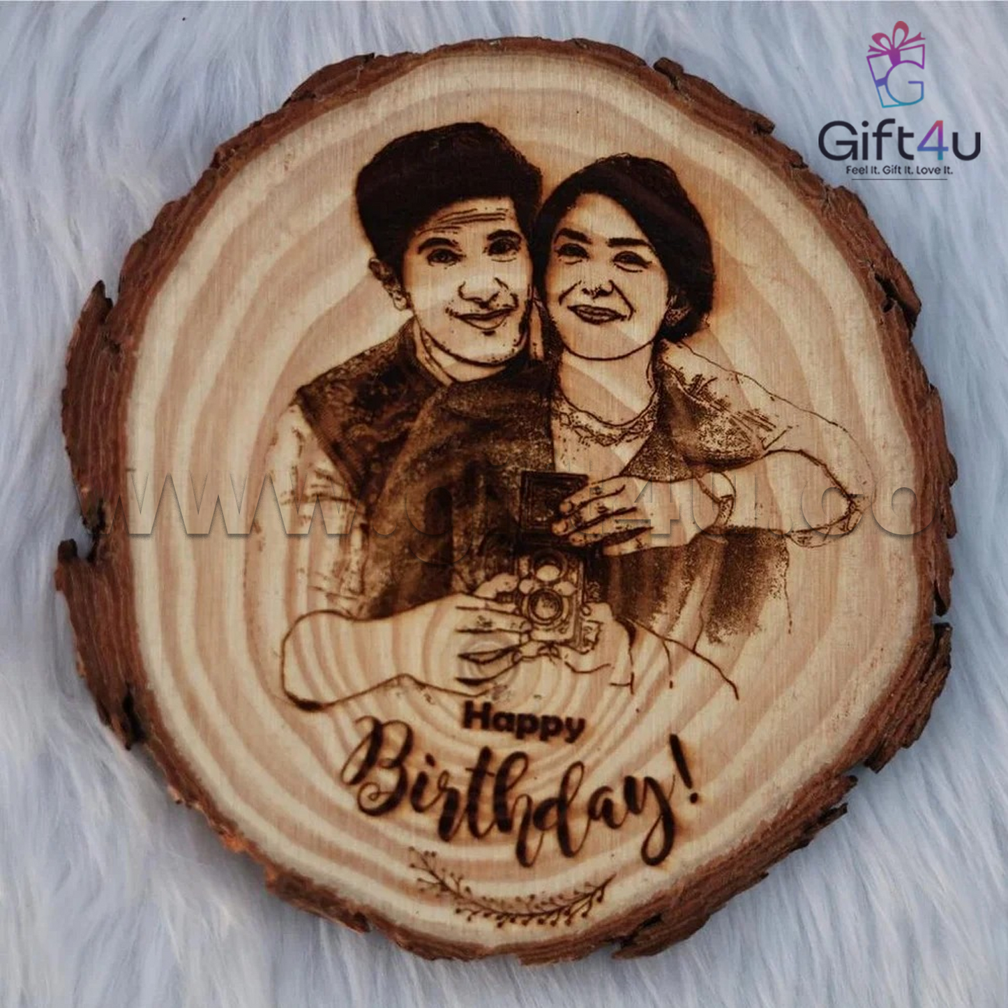 Rustic Glow Portrait Slice