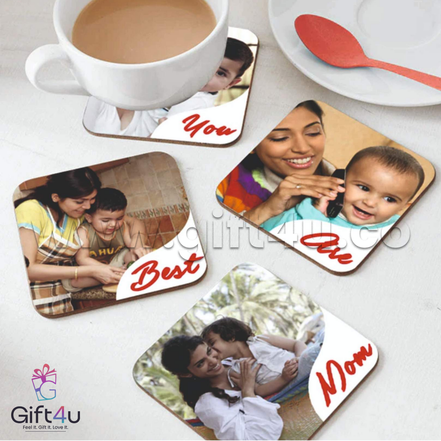 G4U TC1 MDF Customised Tea Coaster