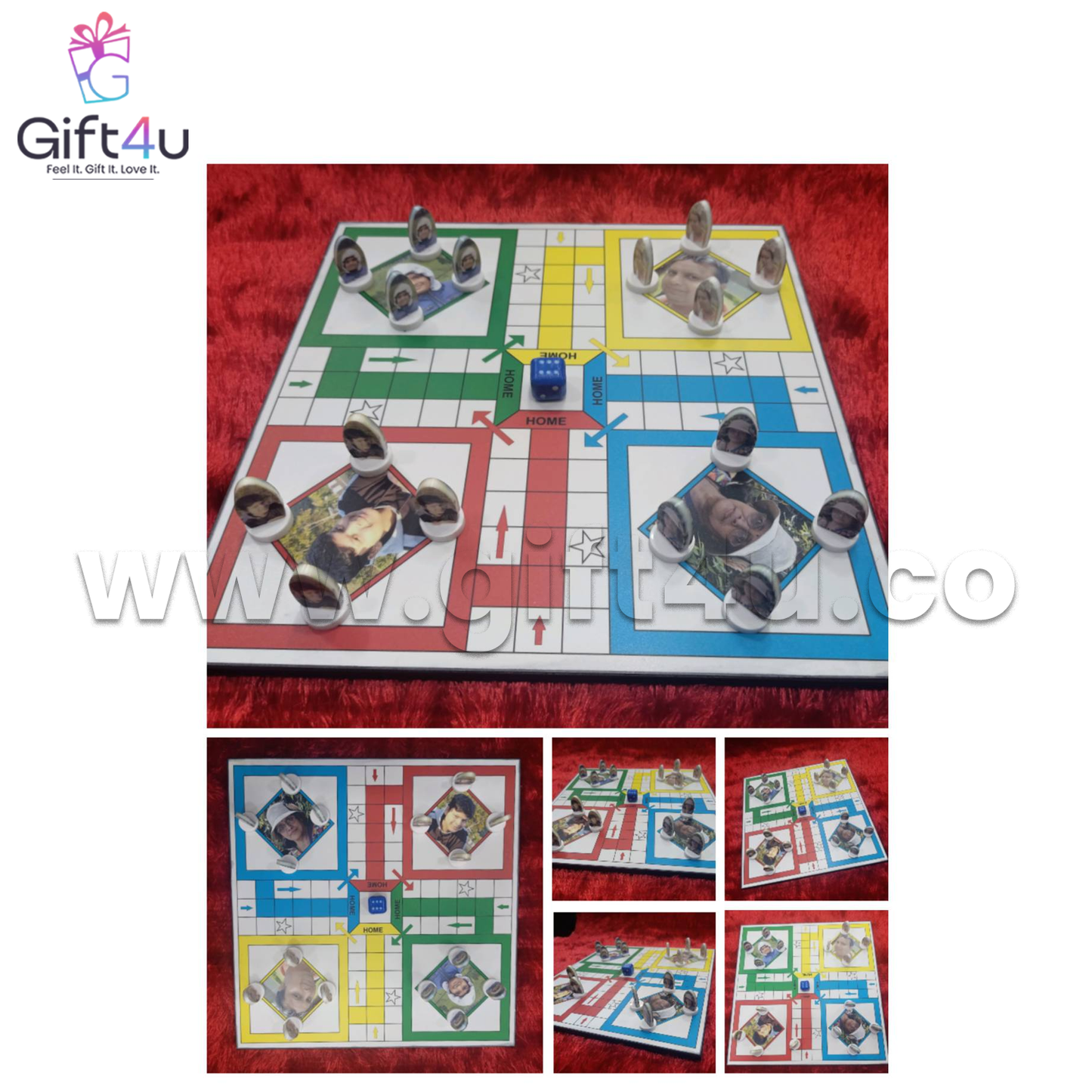 G4U LD1	LudoSnap – Personalized Ludo Game Set