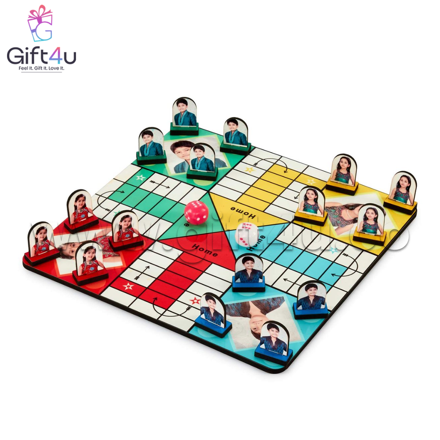G4U LD1	LudoSnap – Personalized Ludo Game Set