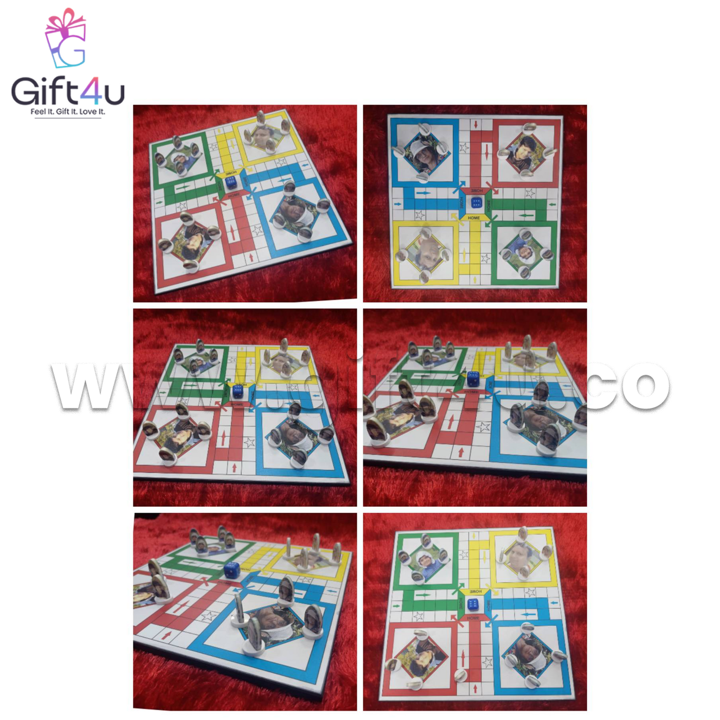 G4U LD1	LudoSnap – Personalized Ludo Game Set
