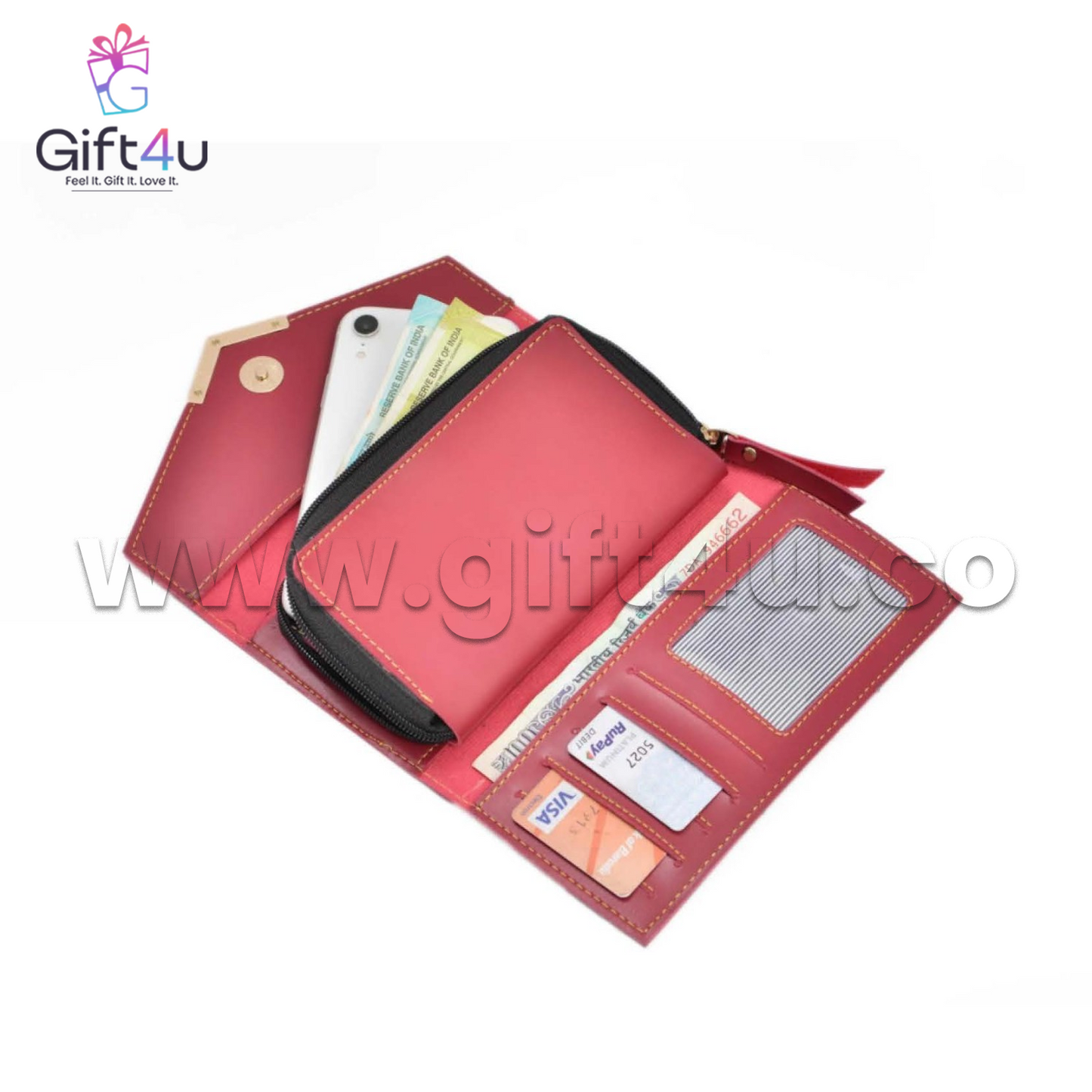 WM12G4U Couple's Signature Wallet Combo – Custom His & Hers Gift Set