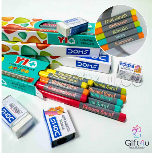 G4U CP2 Personalized Pencil Set of 10 for Kids