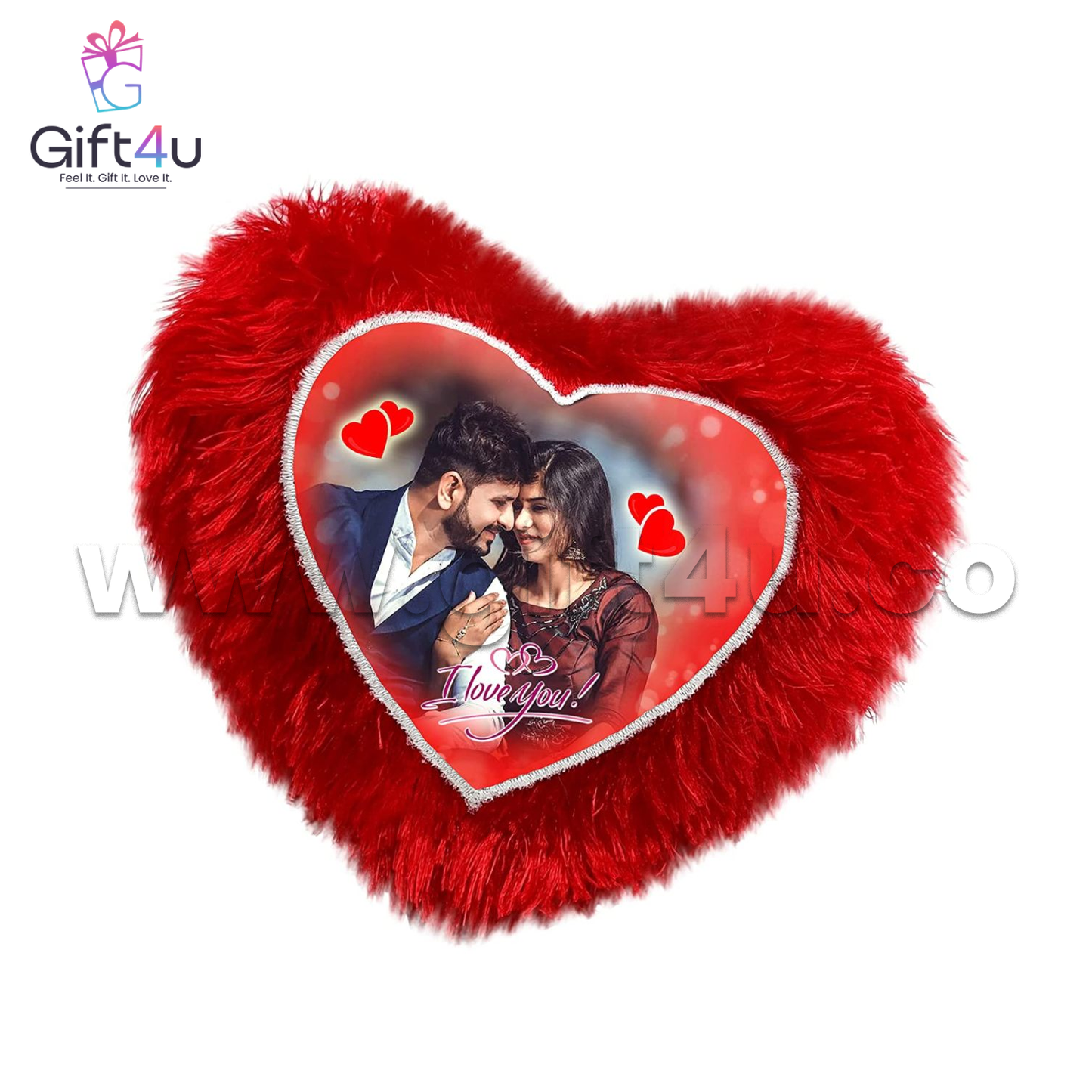 G4U PL8 Mini Heartfelt Custom Photo Pillow
