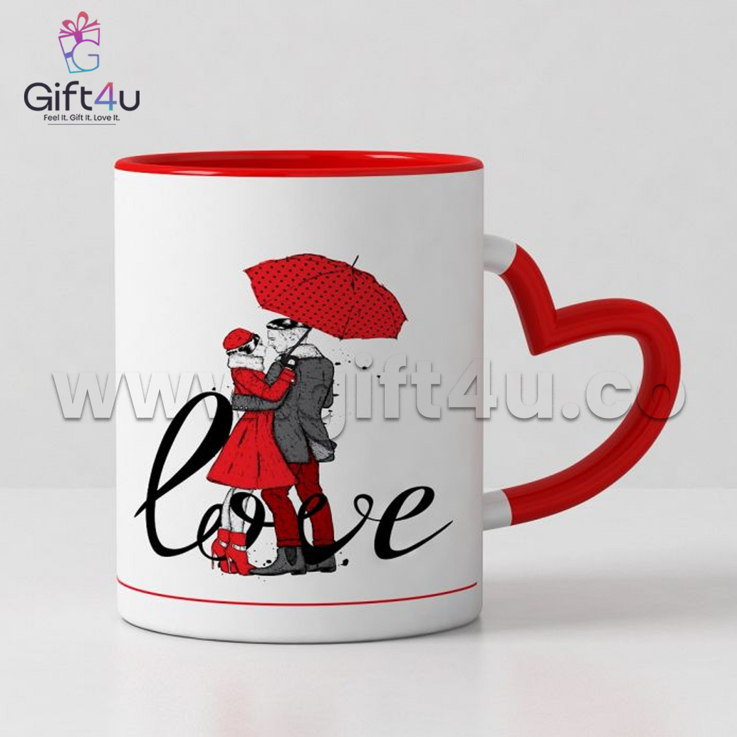 G4U M10 HeartGlow Personalized Ceramic Mug