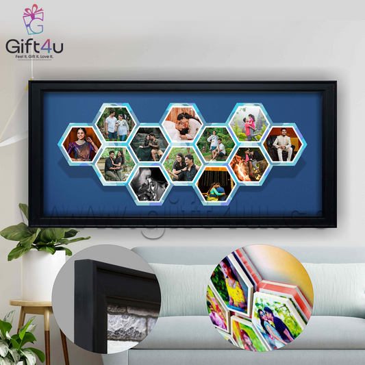 G4U FR21 Honeycomb Memories Collage Frame
