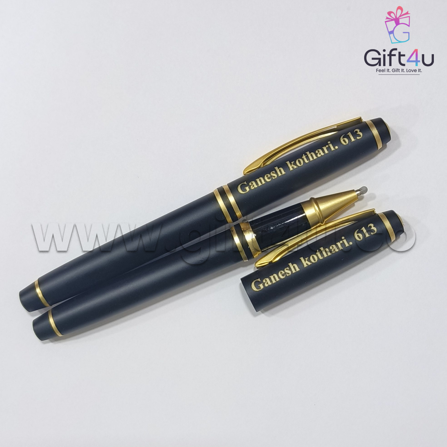 G4U P17  SatinGold Roller Pen