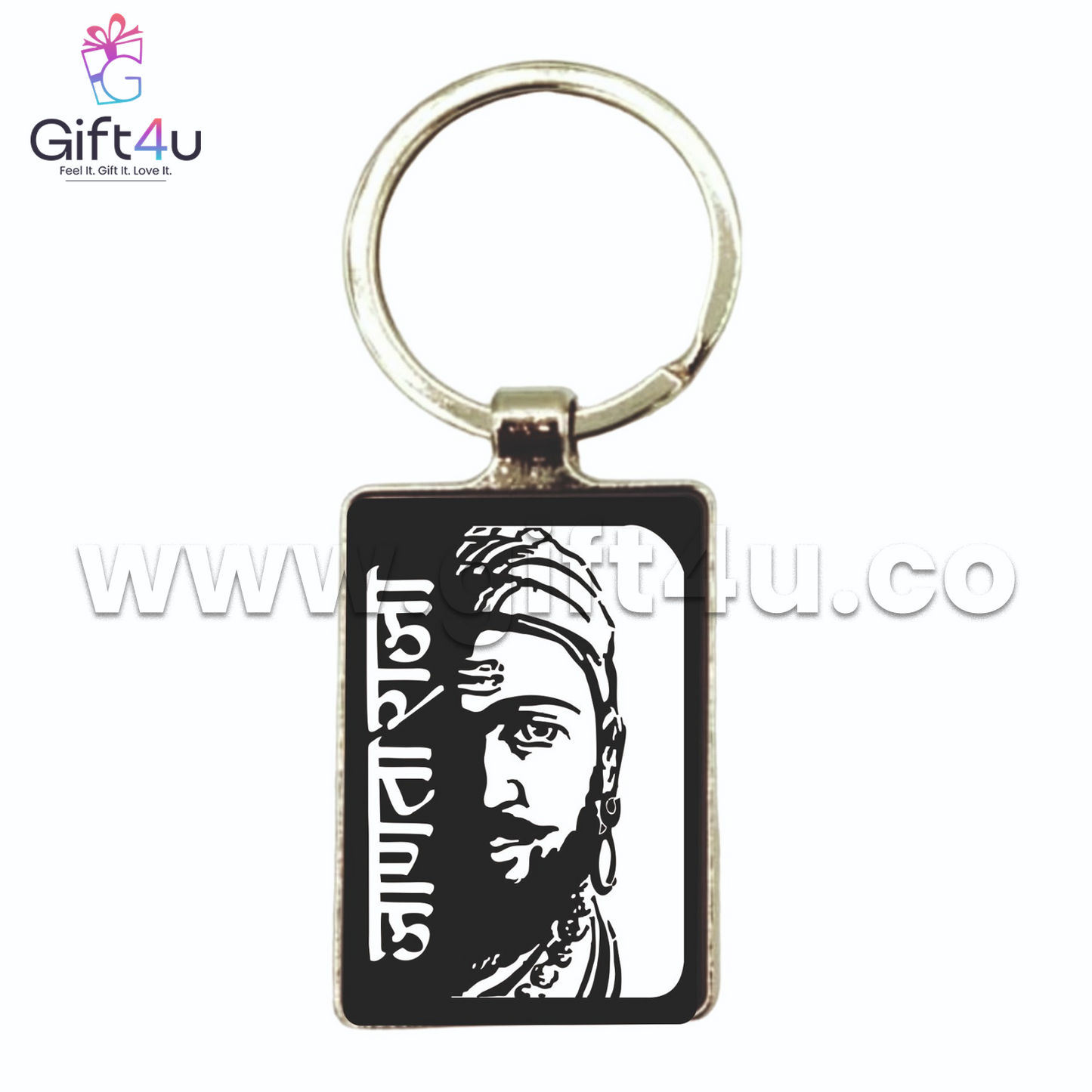 G4U K35 DualCharm Metal Keychain