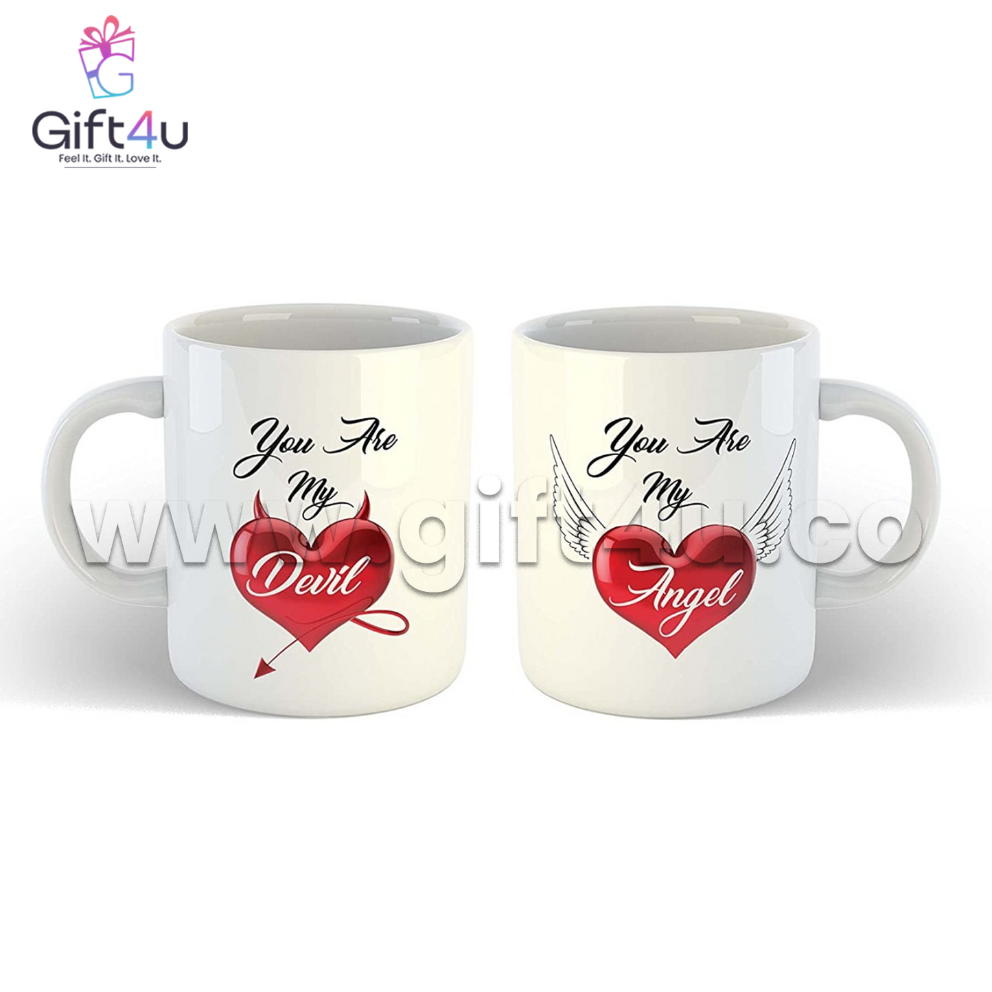 G4U M11 PureLove Personalized White Tea Mug