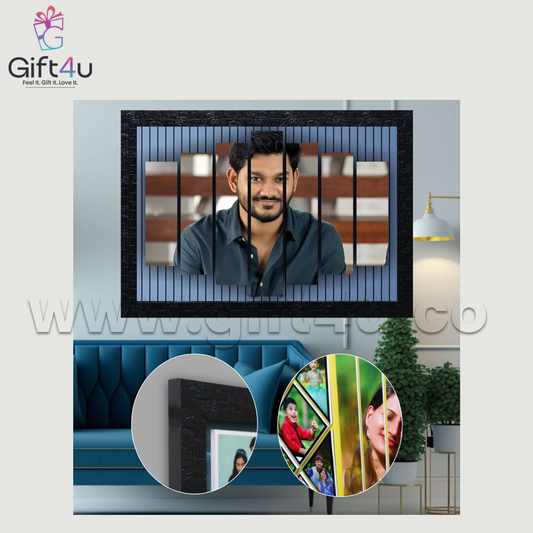 G4U FR23 Single Photo Stripe Portray Embossed Frame