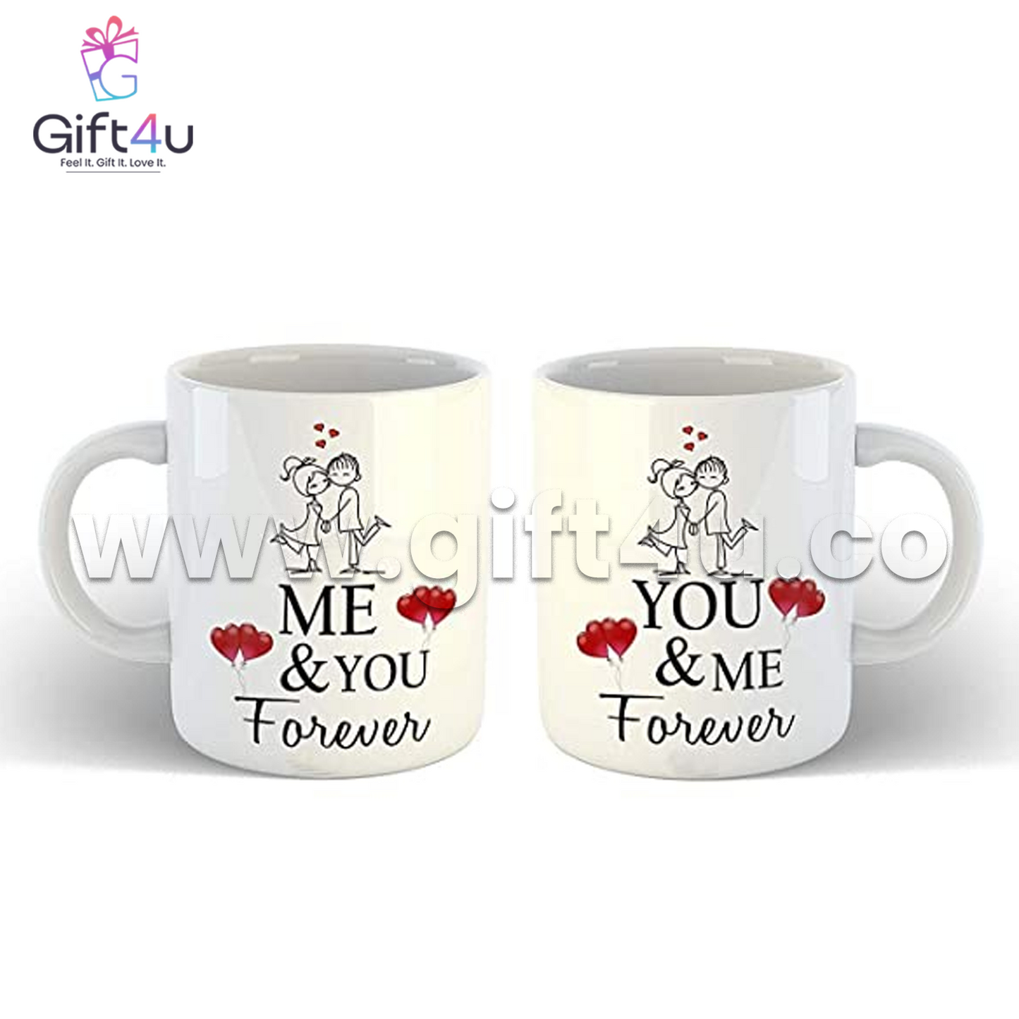 G4U M11 PureLove Personalized White Tea Mug