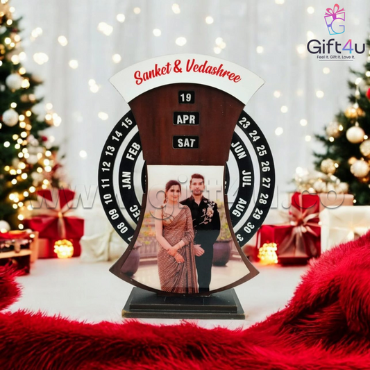 CA3-G4U TimeSnap - Lifetime Calender Wooden