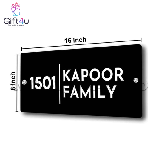 G4U NP3 BoldMark – Modern Acrylic Name Plate
