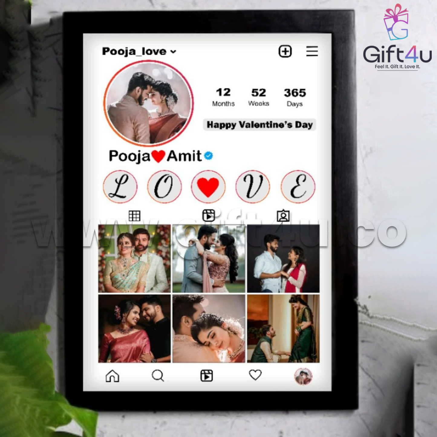 FR4 G4U InstaLove Profile Frame