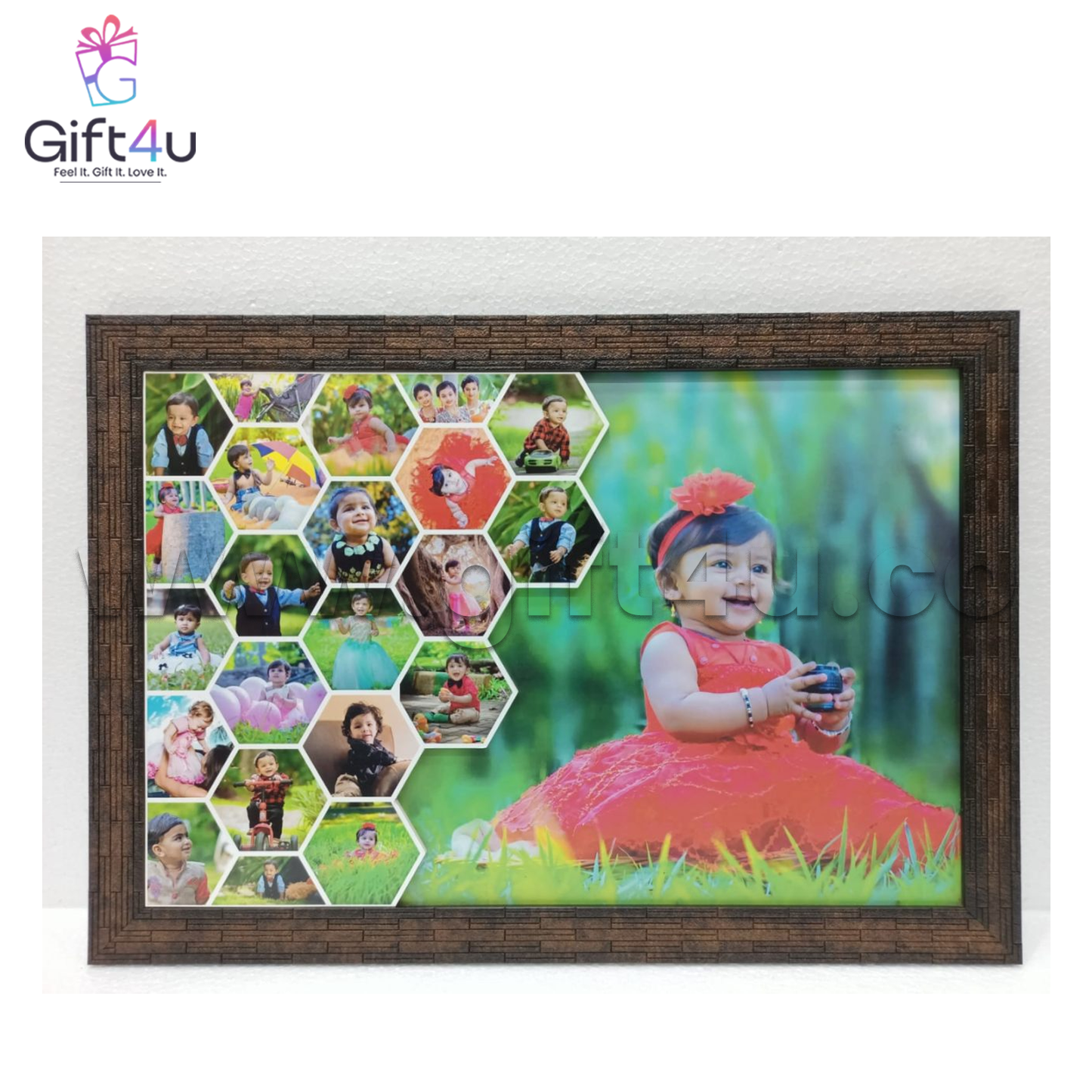 G4U FR2 Honeycomb Moments Collage Frame