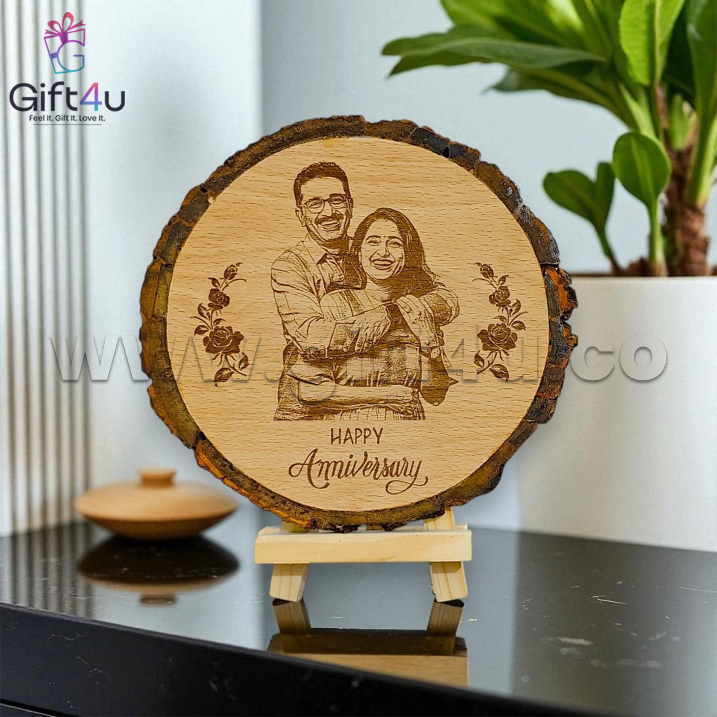 Rustic Glow Portrait Slice