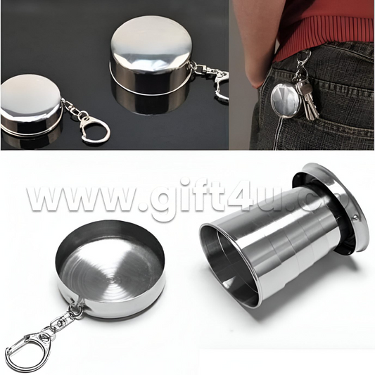 HP4 G4U PocketPour - Folding Steel Cup