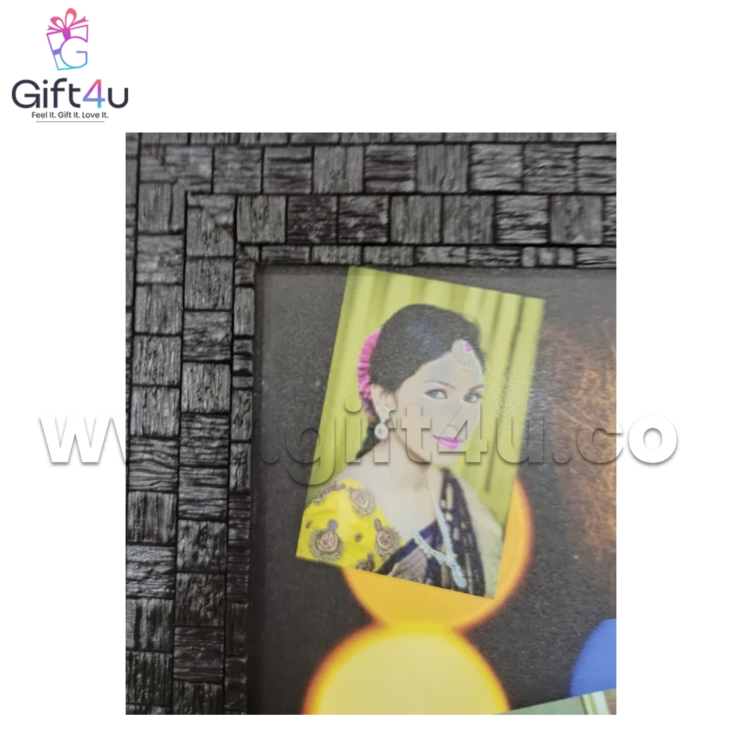G4U FR24 Year Embossed Photo Collage Frame